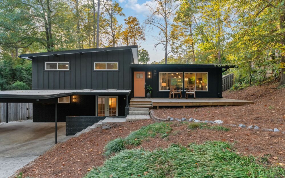 Atlanta Mid-Century Modern Home Just listed –  3406 Lori Lane, Atlanta GA 30340